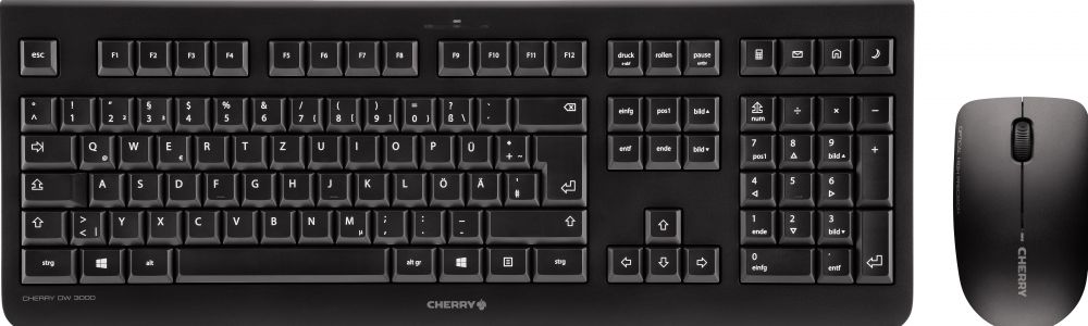 CHERRY DW 3000 - Toetsenbord en muis set