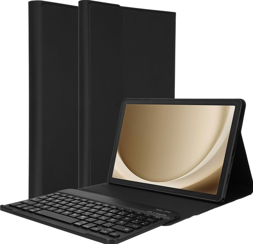 Accezz QWERTZ Bluetooth Keyboard Bookcase Samsung Galaxy Tab A9 Plus