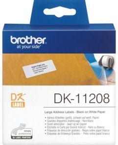 Brother DK-11208 - Zwart op wit