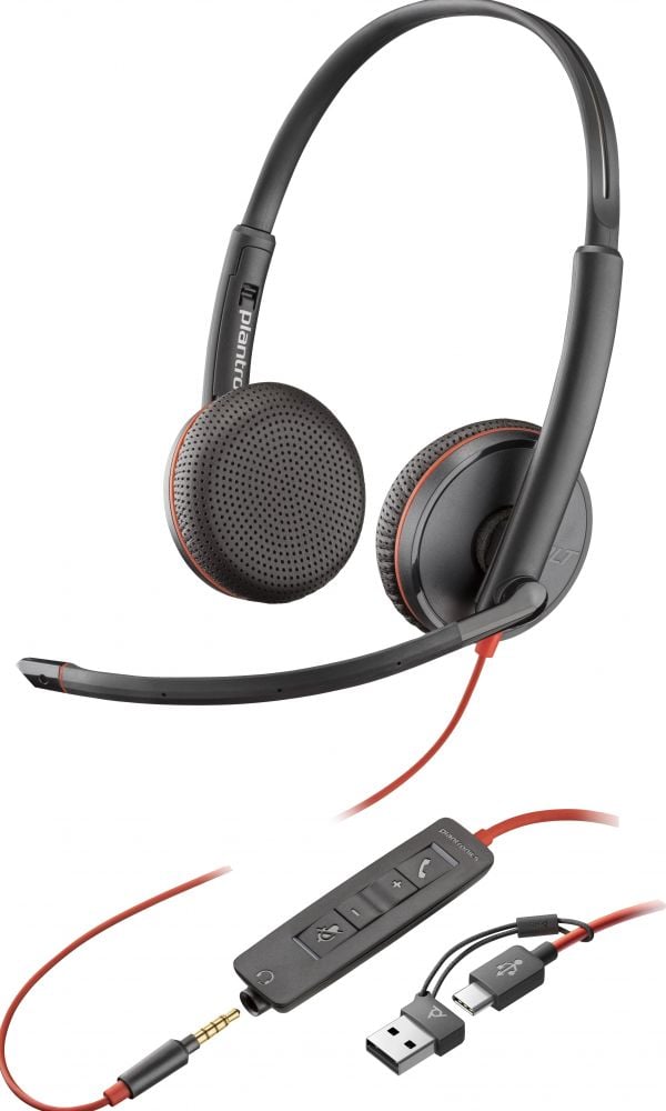 Poly Blackwire 3225 - Bedraad Headset