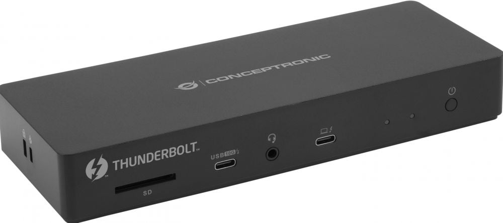 CONCEPTRONIC Dock 13-in-1 USB-C->HDMI,2xUSB-A,USB-C,GbE 96W