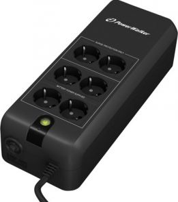 PowerWalker VFD 600 APFC, Stand-by (Offline), 0,6 kVA, 300 W, 170 V, 280 V, 50/60 Hz