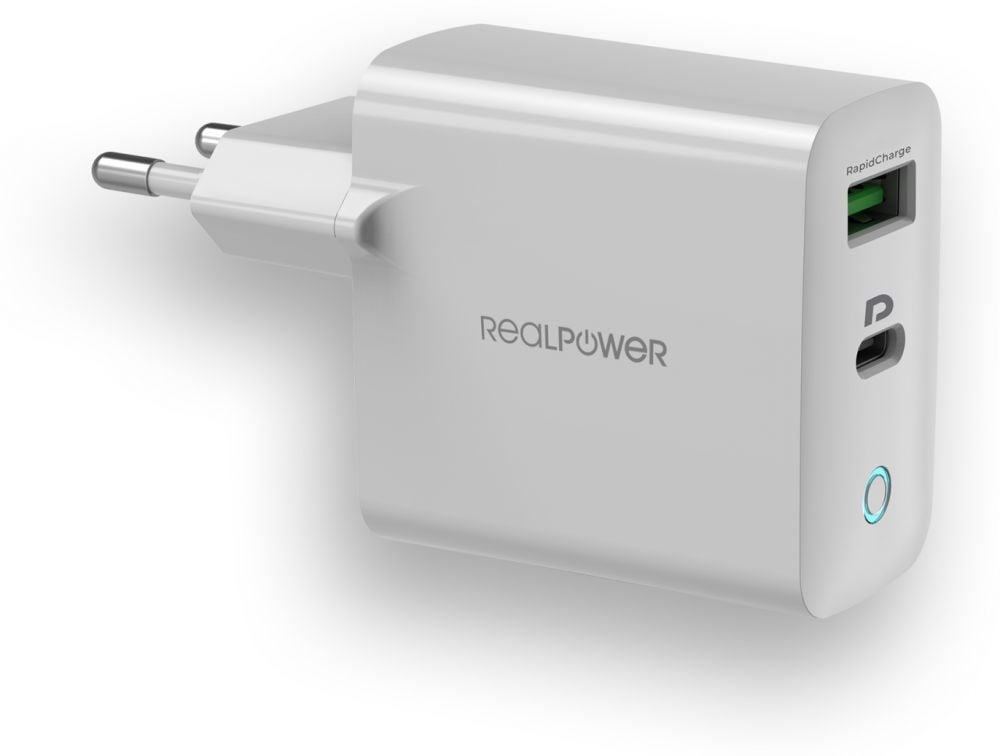 RealPower PC-65 GaN Wall Charger