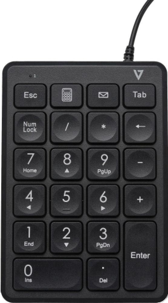 USB Numeric Keypad 22 Keys 6ft Cable Key | Azerty.nl