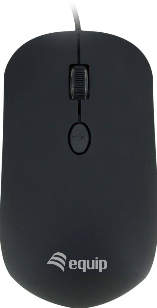 Equip Optische muis USB Anschluss zwart tot 1600dpi