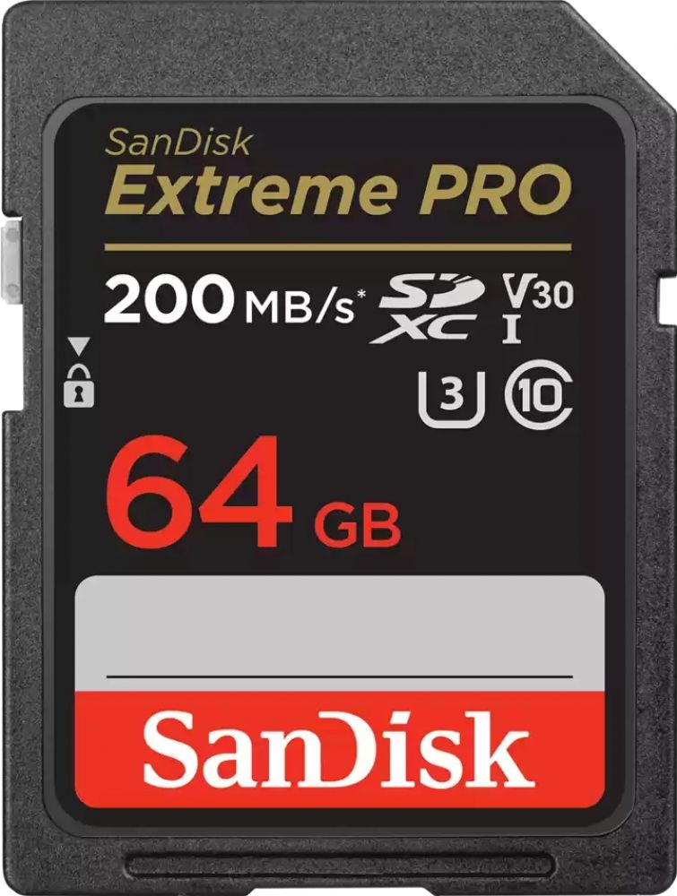SANDISK SanDisk Extreme PRO SDHC V30 64GB - Flashgeheugenkaart