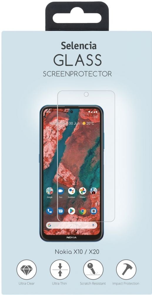 Selencia Gehard Glas Screenprotector Nokia X10 / X20