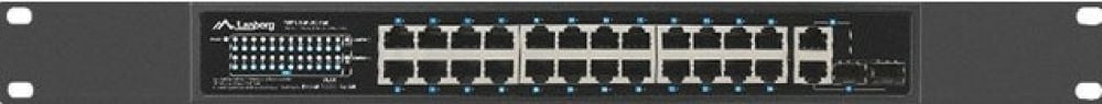 Lanberg Switch 24X 100MB DSP+/2X CoMBo Rack 19" Gigabit Ethe