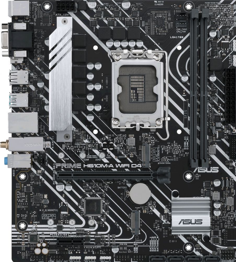 ASUS PRIME H610M-A WIFI D4 - Moederbord
