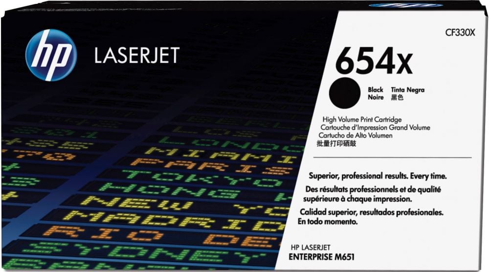 HP 654X - Hoog rendement