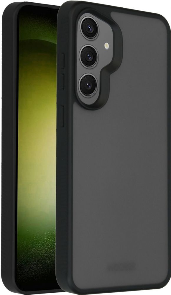 Accezz Rugged Frosted Backcover Samsung Galaxy S24 Plus - Zwart
