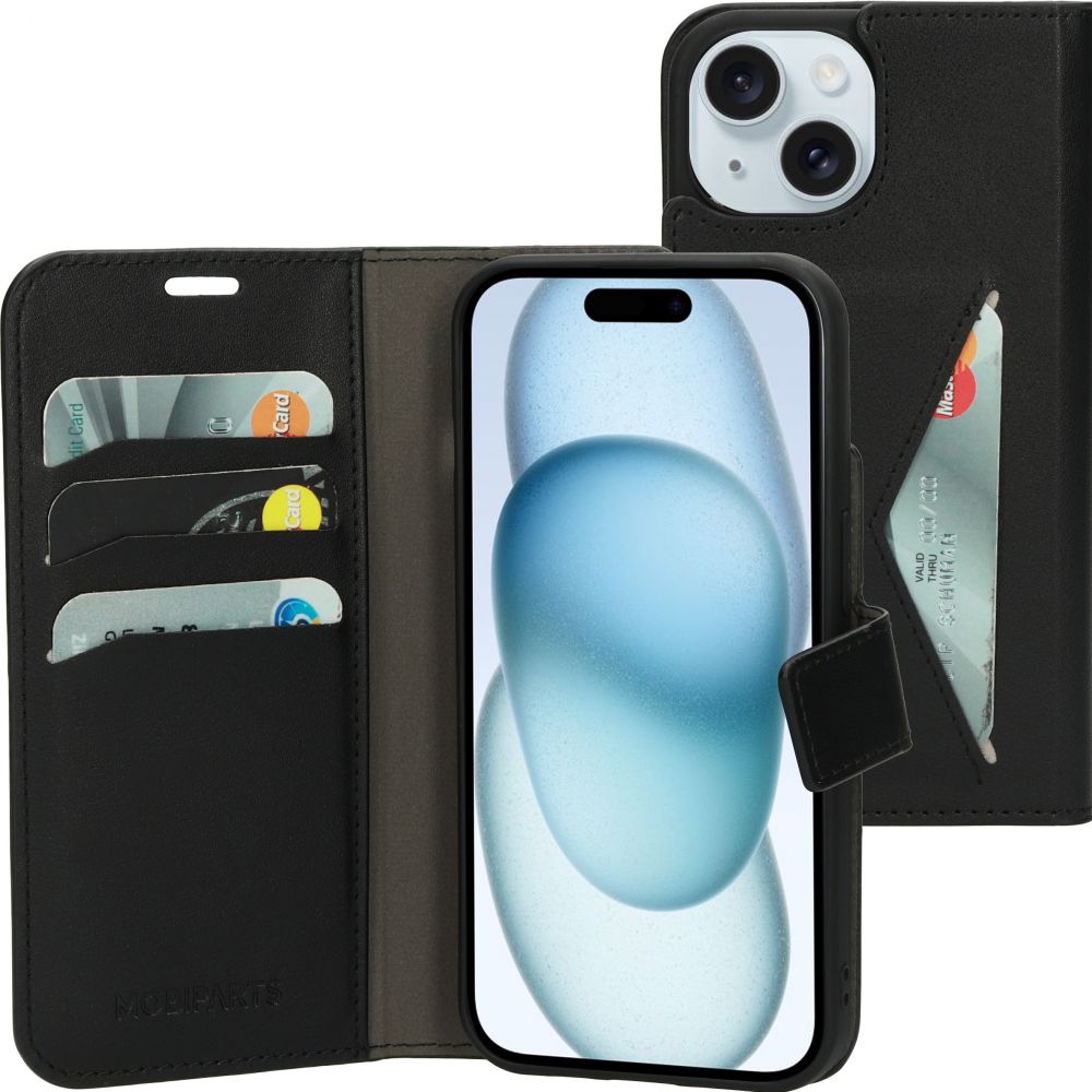 Kenmerken: Classic Wallet Case met extra opbergvak aan de achterkant Ontwerp: functioneel, uitstekende pasvorm en zeer slank Smart: smart ontwerp met