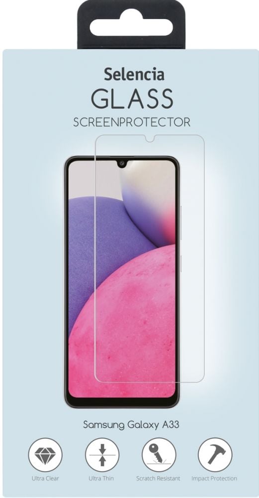 Selencia Gehard Glas Screenprotector Samsung Galaxy A33