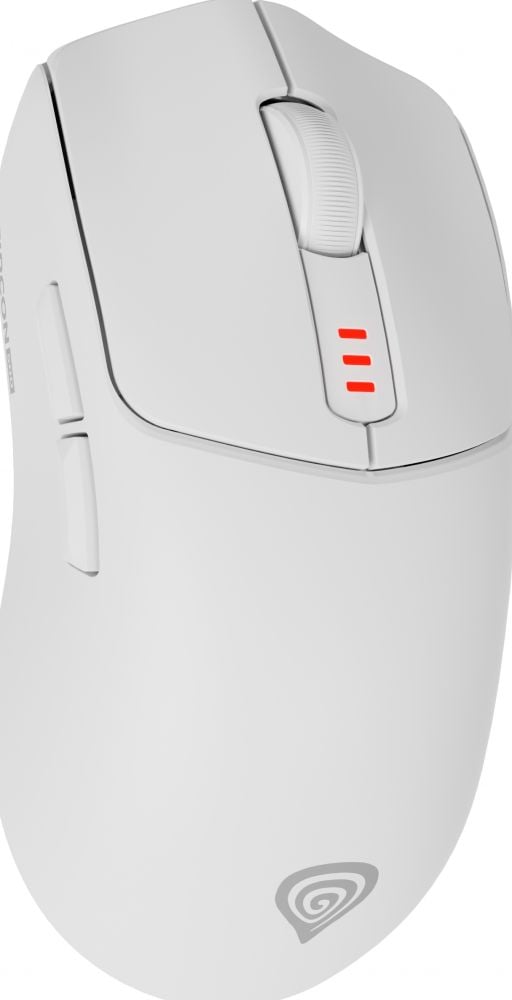 Genesis Gaming Maus ZIRCON 500 kabellos weiß