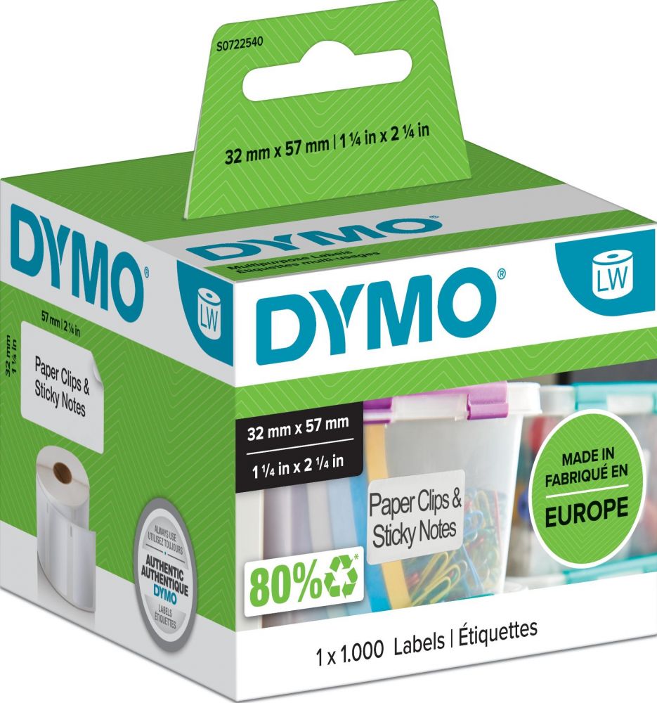 DYMO DYMO - Verwijderbare kleeflaag
