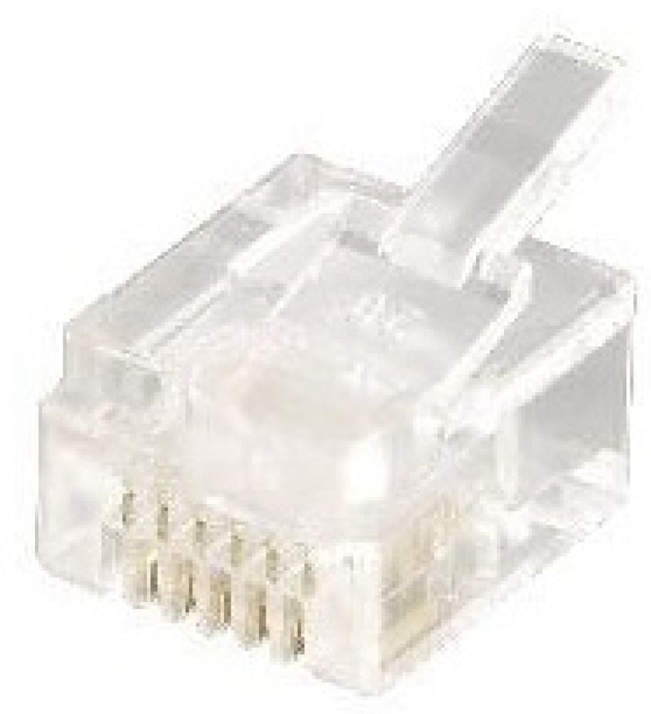 Equip Modular Plug RJ12 6P6C (6uinch) Unshielded for Mod