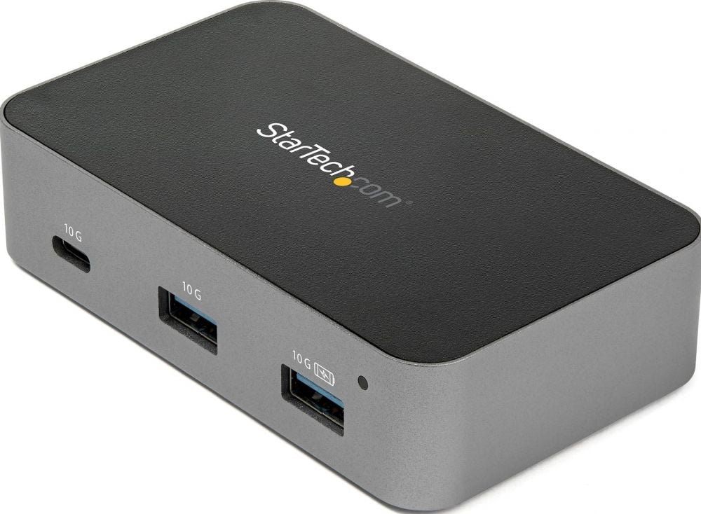 StarTech.com 3-poorts USB-C hub USB 3.1 Gen2 (10 Gbps) naar 2x USB-A & 1x USB-C - zelfgevoed incl universele voedingsadapter (HB31C2A1CGS)