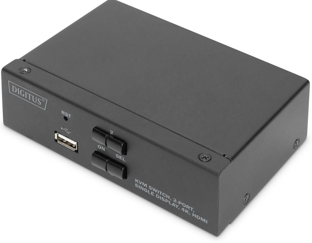 DIGITUS DS-12870 - KVM  audio  USB switch
