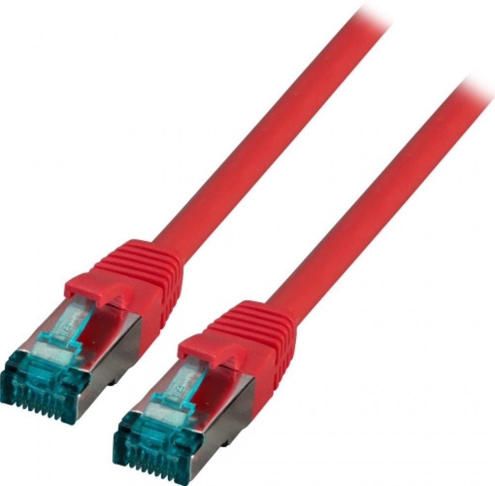 EFB RJ45 Patchkabel S/FTP, Cat.6A, LSZH, 30m, rood