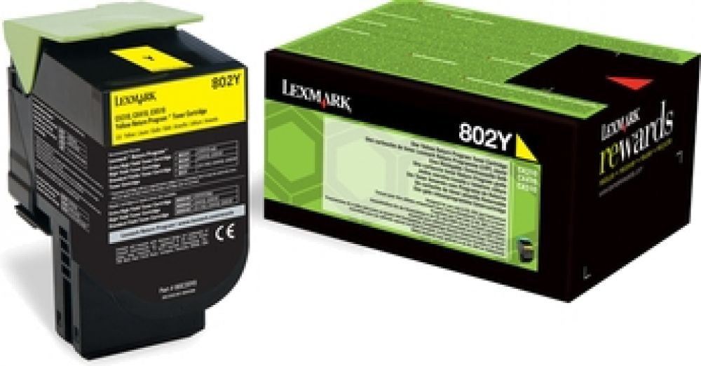 Lexmark 802Y - Geel