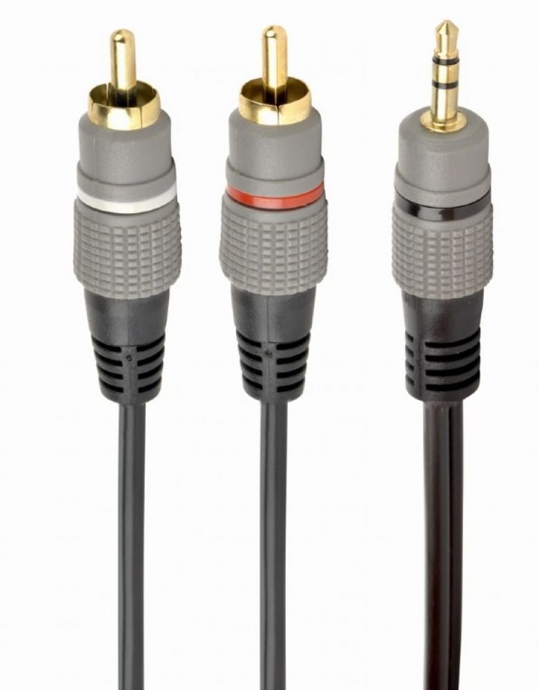 gembird 3,5 mm Stereo-stekker auf 2*RCA-stekker 1,5m Kabel