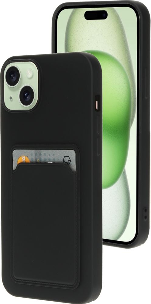 Stevige TPU Case met Kaarthouder en shockproof randen Ontdek de ultieme bescherming voor je smartphone met de TPU Case met Kaarthouder van Mobiparts.