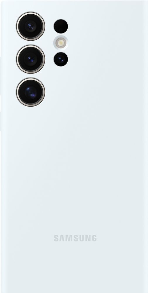 Samsung S24 Ultra Silicone Case White