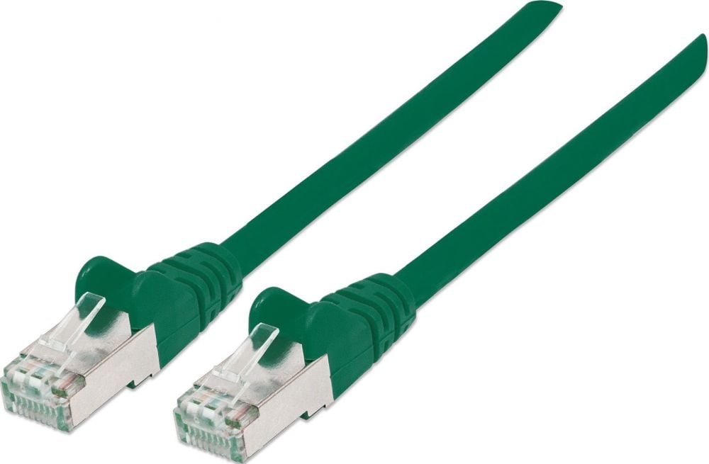 Intellinet Patchkabel RJ45 S/FTP Cat6 koper LSOH 0,5m groen