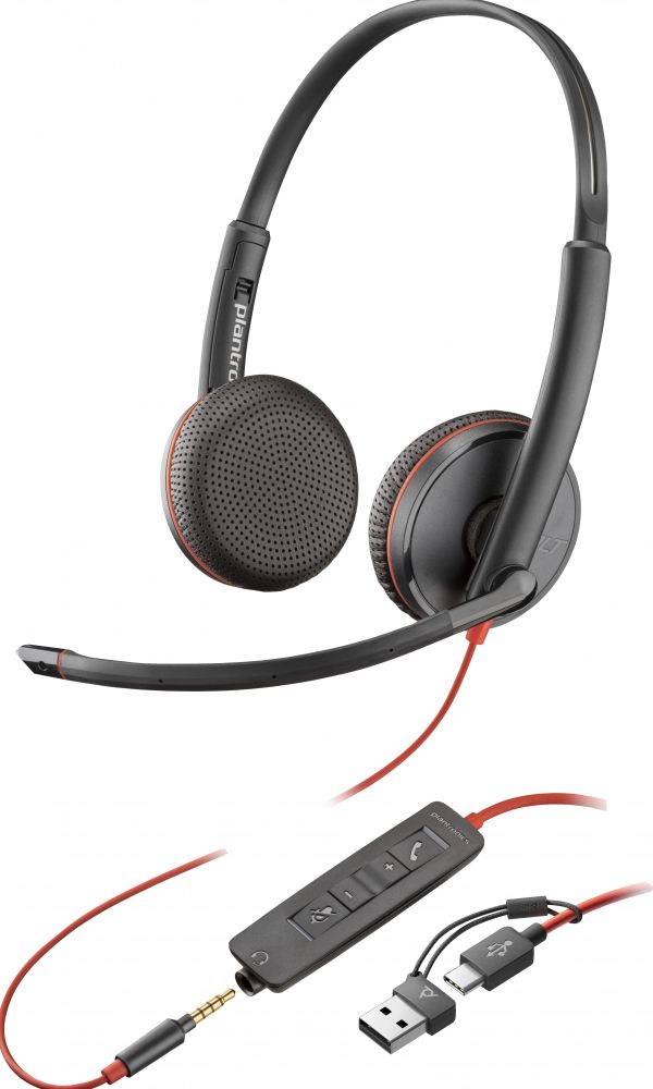 Poly Blackwire 3225 - Bedraad Headset