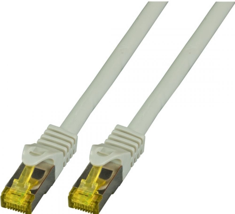 EFB RJ45 Patchkabel S/FTP,Cat.6A,LSZH,Cat.7 Rohk.,7,5m,grijs