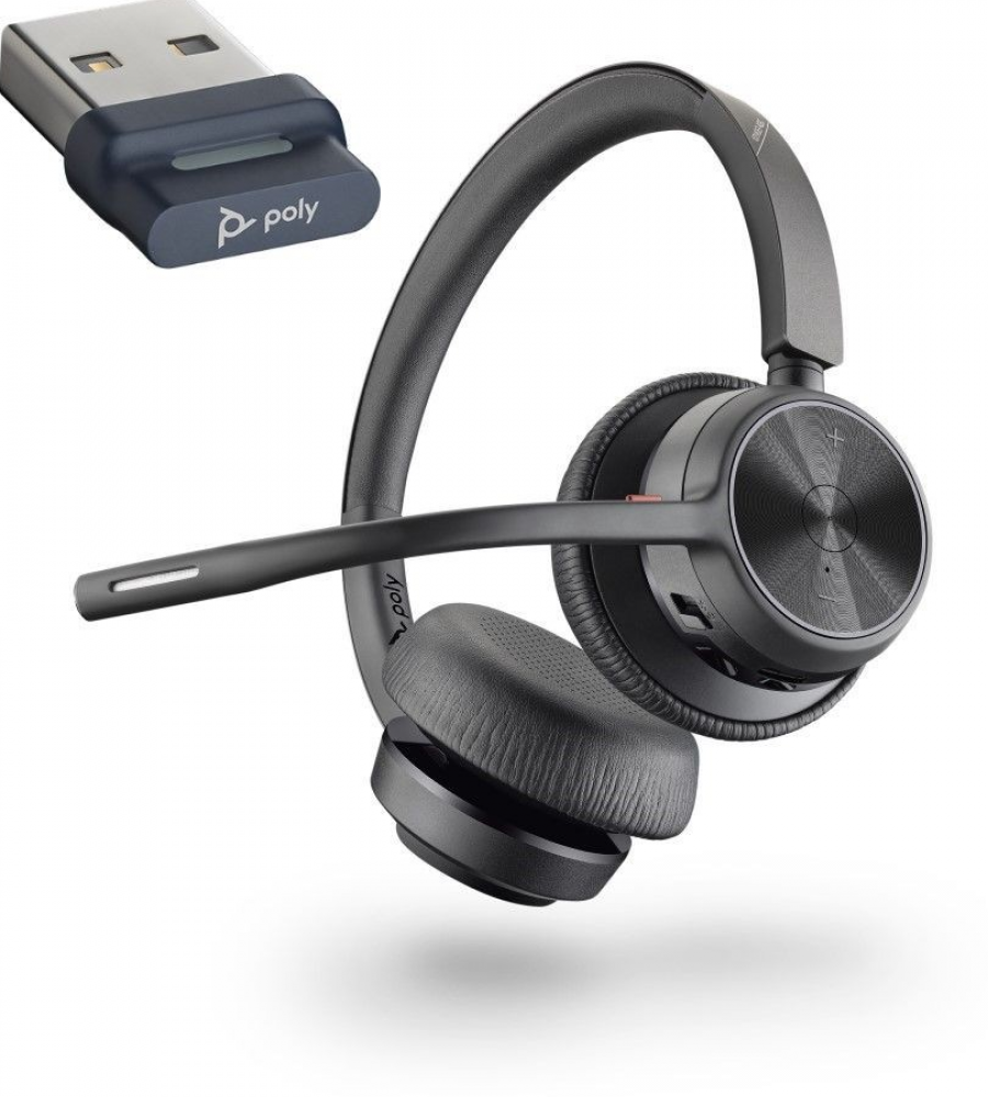 Poly Voyager 4320 + BT700 dongle - Headset