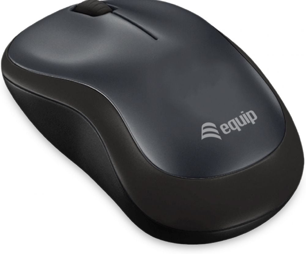 Equip Optische muis Wireless zwart mini