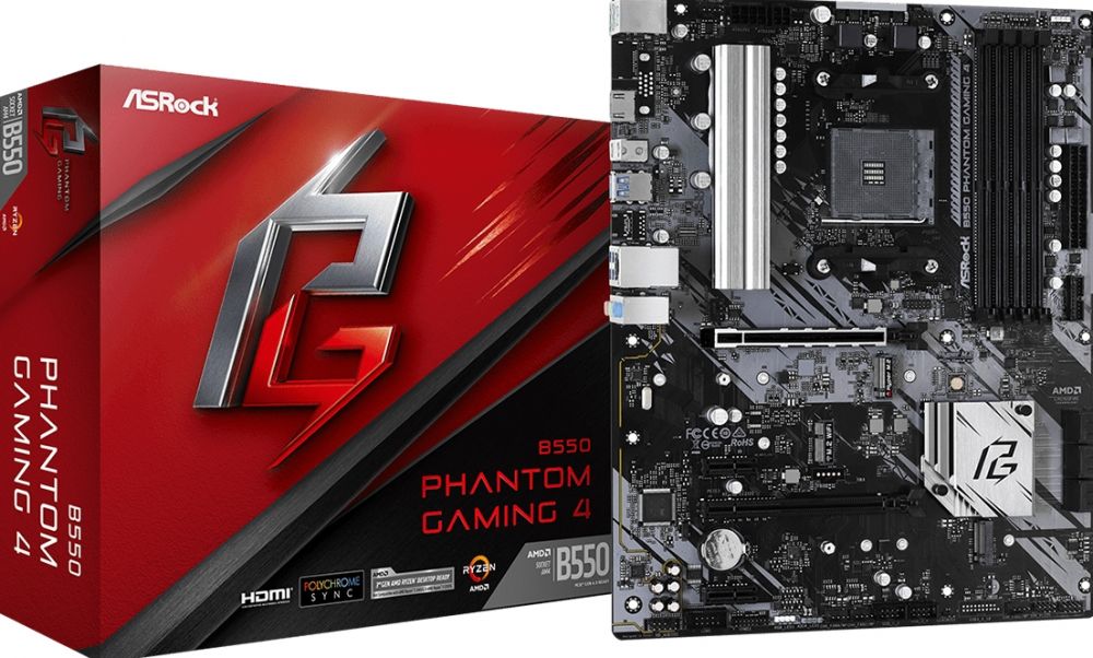 ASROCK B550 Phantom Gaming 4 - Moederbord