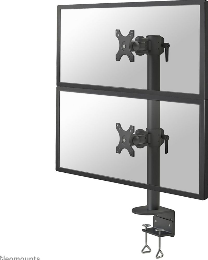 Neomounts FPMA-D960DVBLACKPLUS - Monitor arm 2 schermen