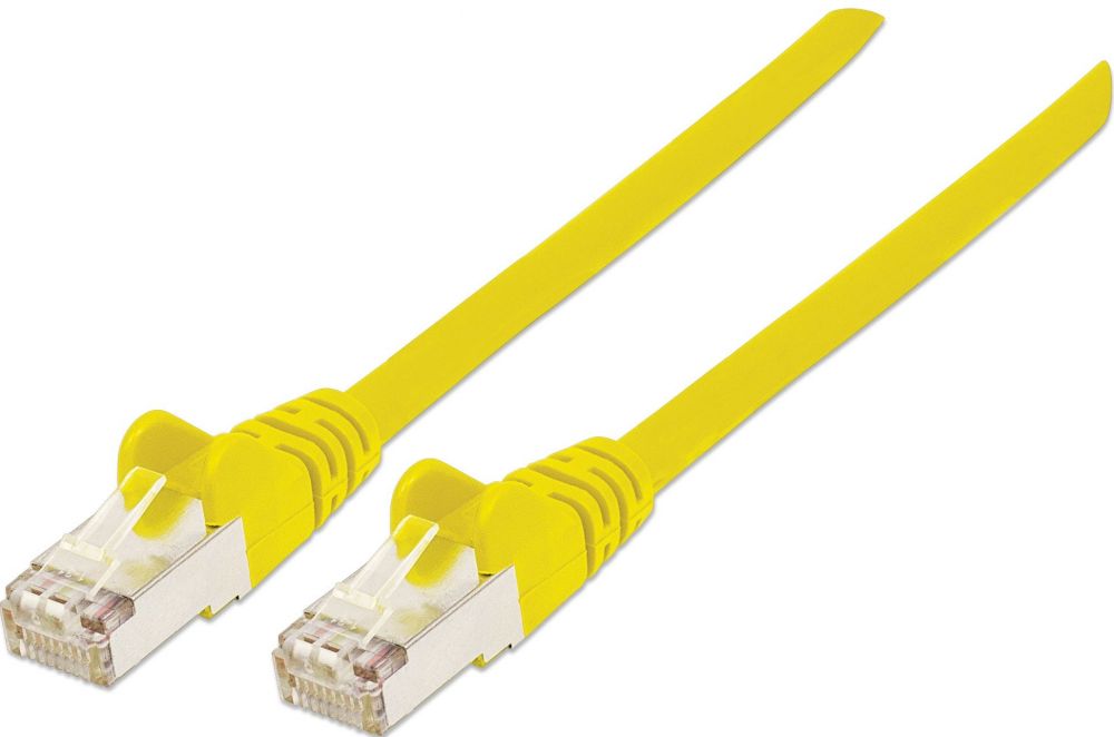 Intellinet Patchkabel Cat6A CU S/FTP LSOH 3.00m geel