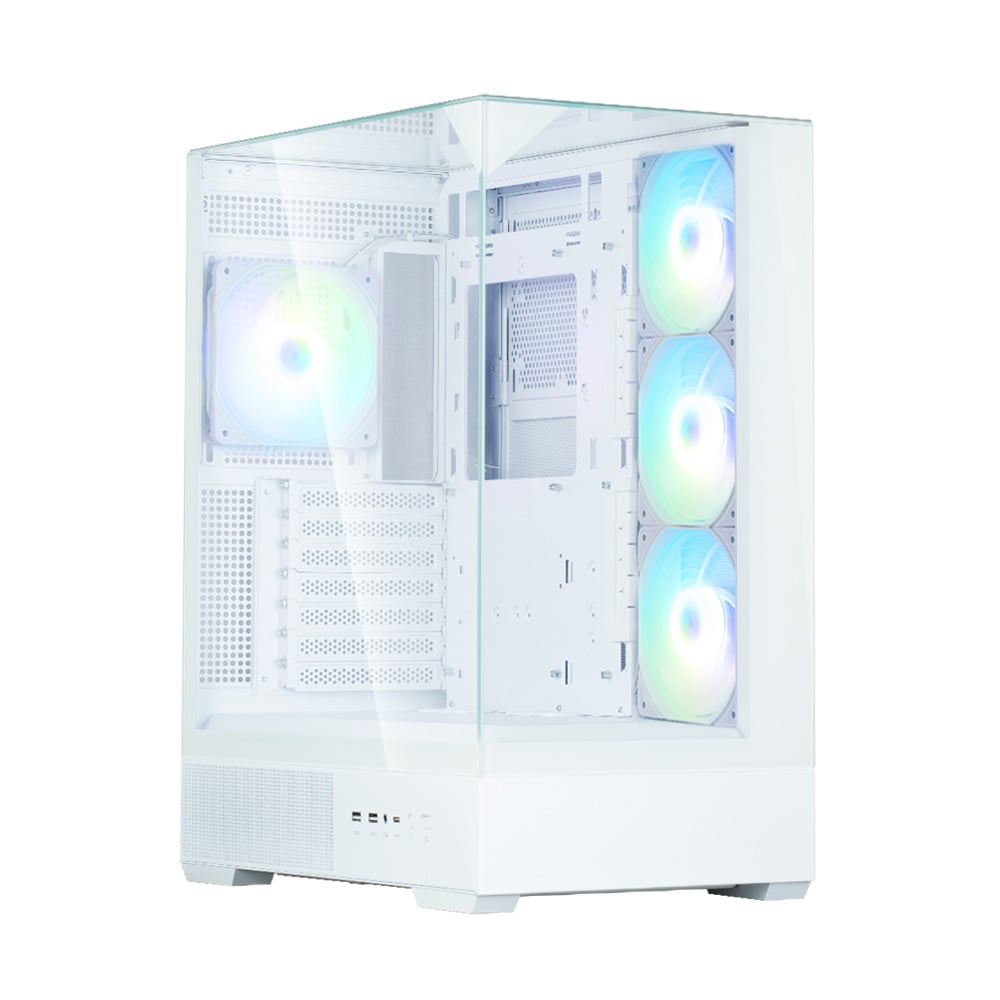 Zalman P40 Prism Plus White - Mid-Tower