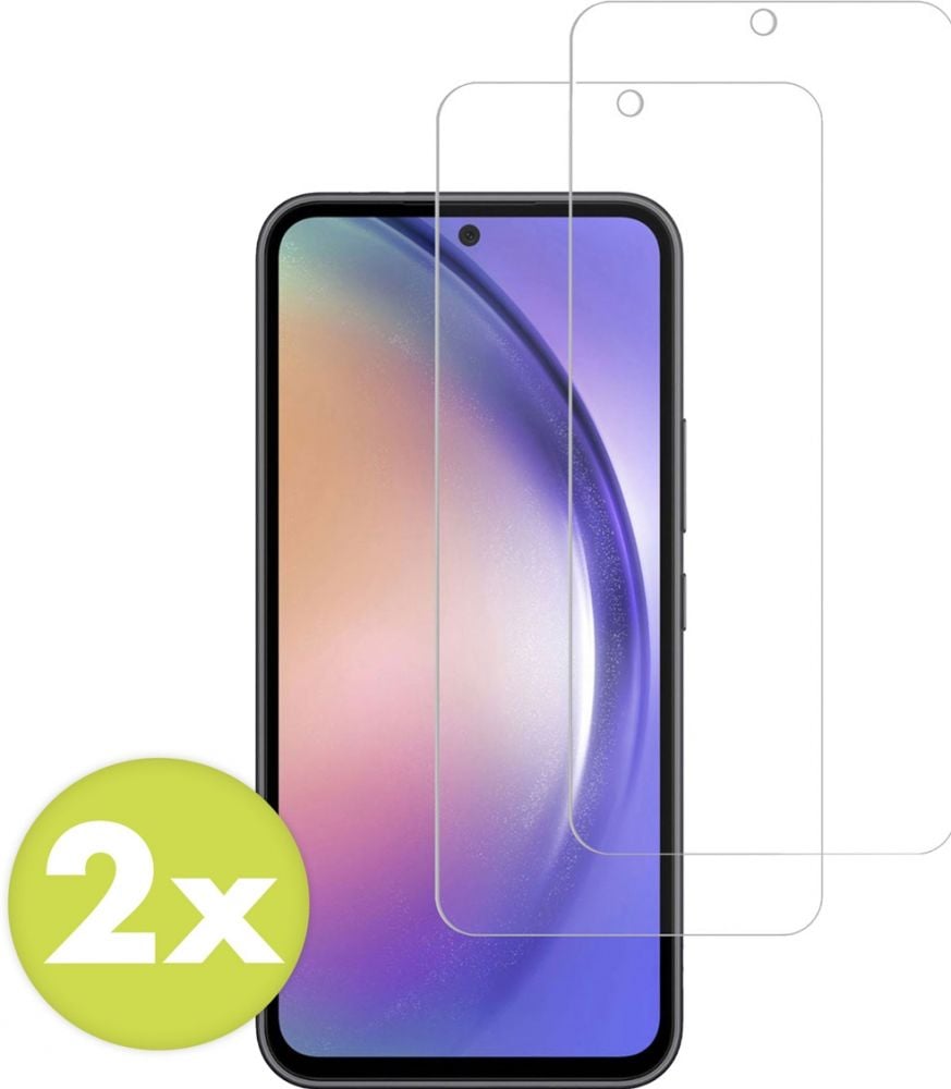 Accezz Gehard Glas Screenprotector 2-pack Samsung Galaxy A54 / S23 FE