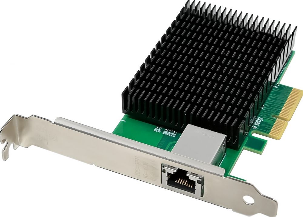 LevelOne Netzwerkadapter GNC-0210 10-Gigabit PCIe 1xRJ45 zwart