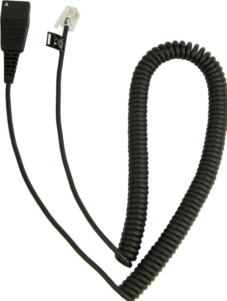 JABRA Jabra QD cord naar RJ10  - Kabel voor telefoonhoorn