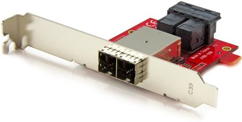 StarTech.com Mini-SAS adapter - Dual SFF-8643 naar SFF-8644