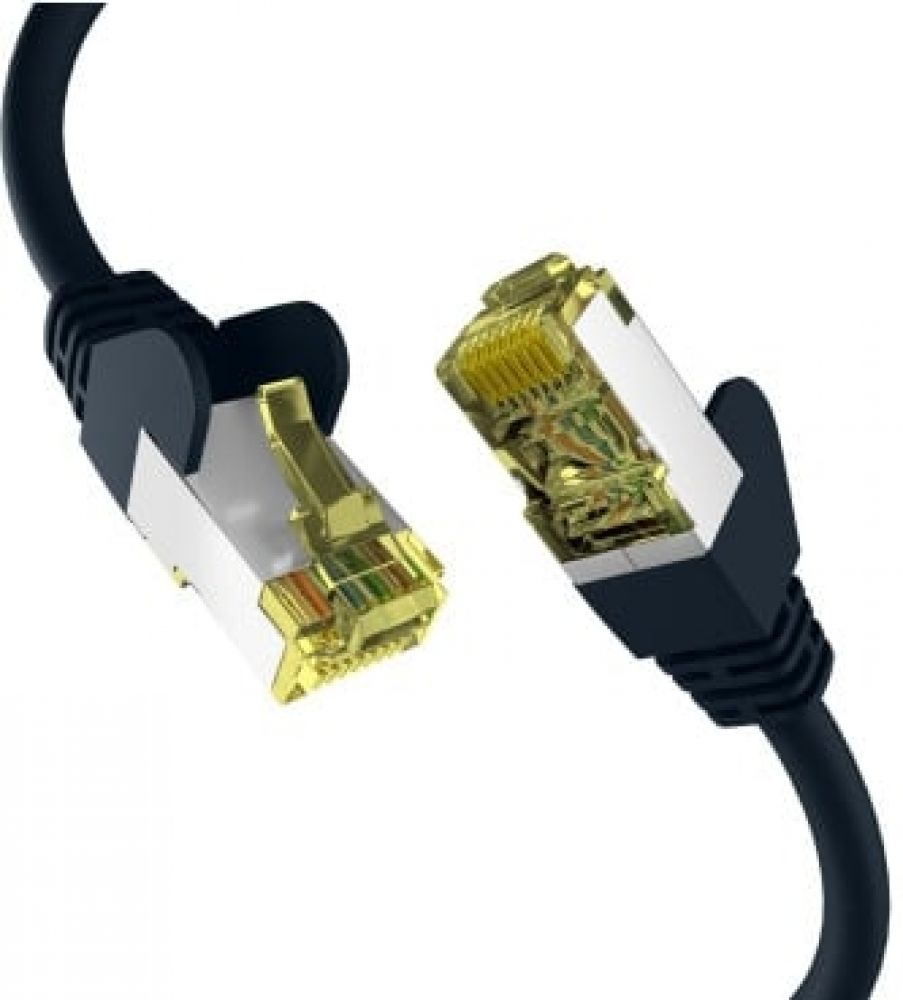 EFB CAT6a SCHWARZ 15m Patchkabel S/FTP PIMF