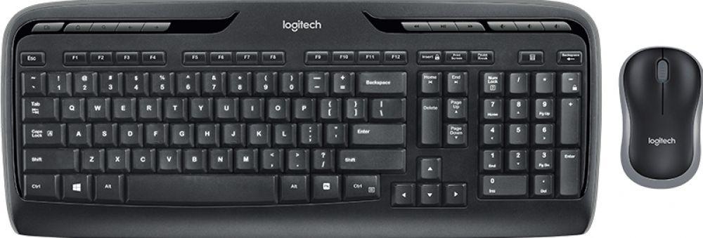 Logitech Wireless Combo MK330 - Toetsenbord en muis set