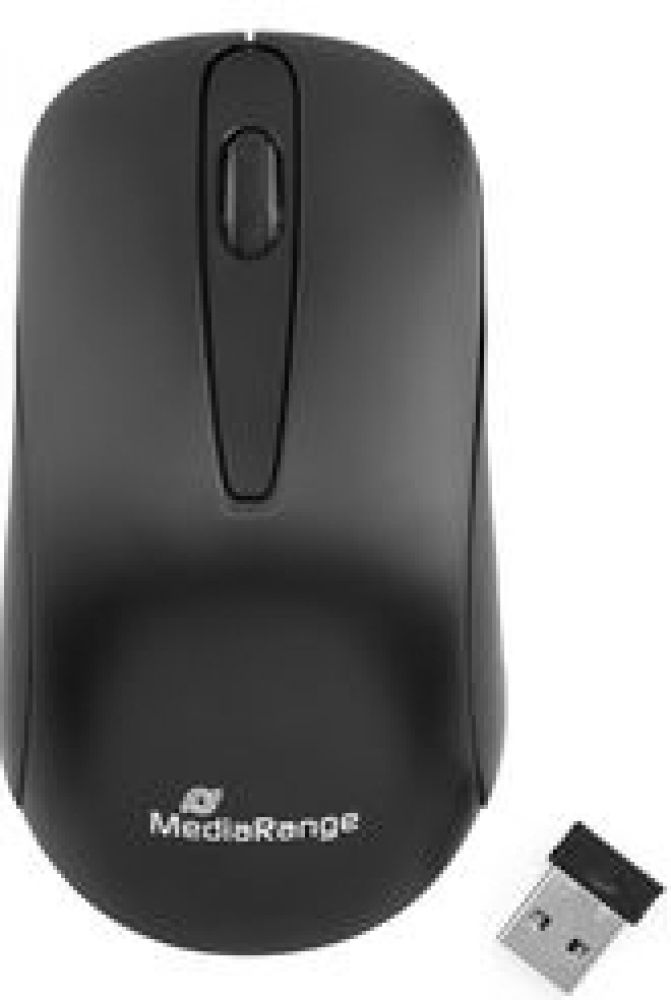 MediaRange muis Wireless 3 toetsen zwart
