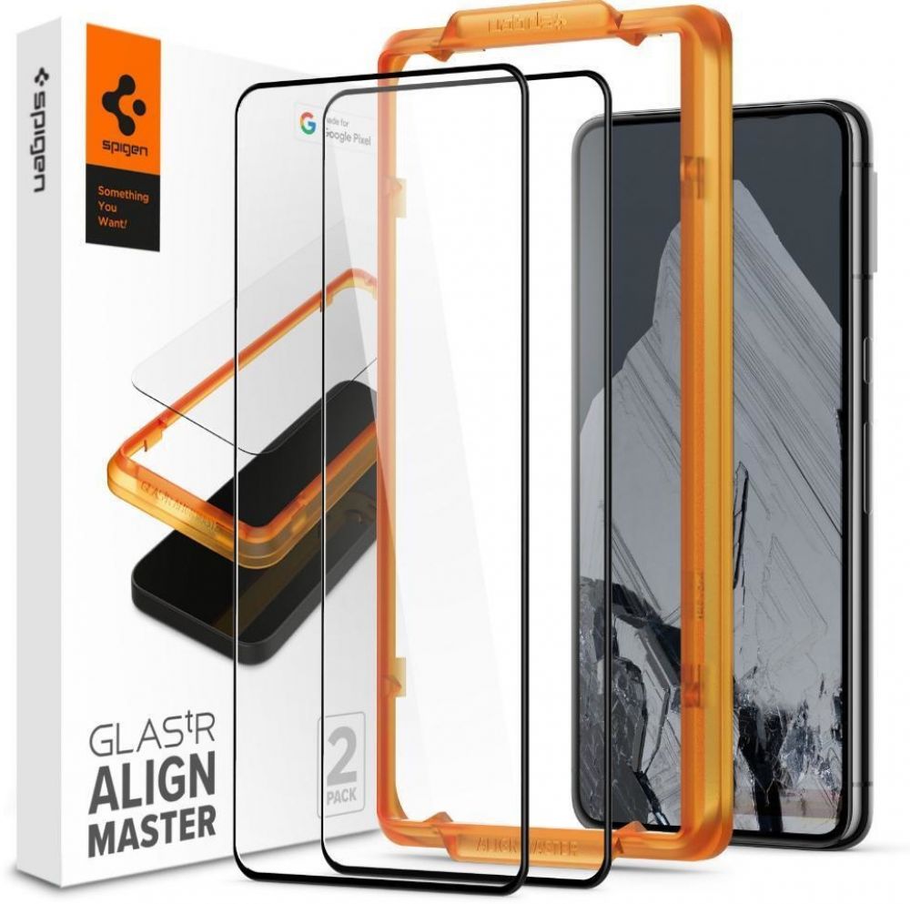 Spigen GLAS.tR SLIM AlignMaster - Schermbeschermer voor mobiele telefoon