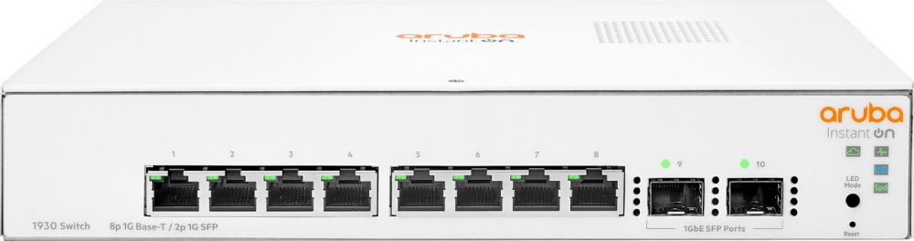HPE Networking Instant On 1930 8G 2SFP (JL680A) - Switch