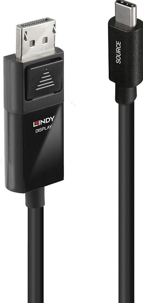 Lindy 2m USB Type C an DP 4K60 Adapterkabel met HDR