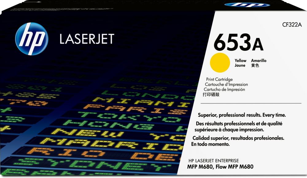 HP 653A - Geel