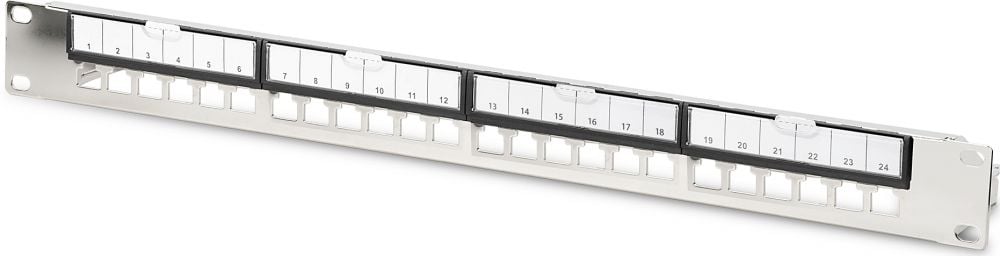 DIGITUS Patch Panel afgeschermd 24-Port 19" blank
