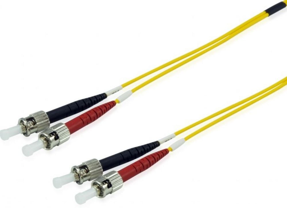 Equip 252232 FO Duplex Jumper ST/ST 9/125μ 2,0m, yellow, LSOH