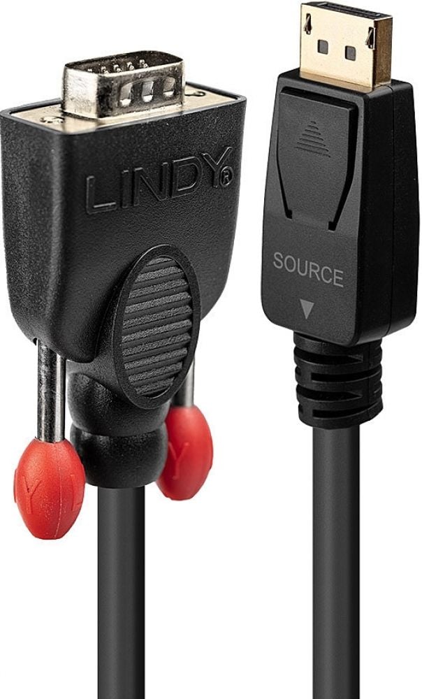 LINDY 2m DisplayPort To VGA Adapter Cable